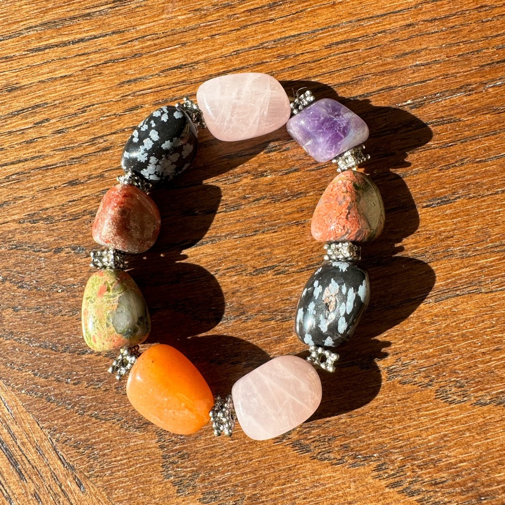 Multi-stone bracelet - Picture 2 of 3